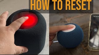 How To Reset Homepod Mini Or Homepod 2Nd Gen