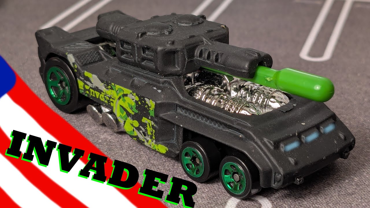 Invader — Hot Wheels Fantasy Reviews - YouTube