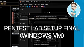 Penetration Test Lab | Create VMs for Lab (Windows)!