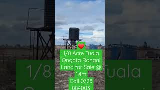 1/4 Acre Tuala Ongata Rongai Land for Sale near Lebone School @1.4m call 0725884003 #affordableplots