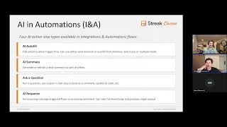 Incorporating AI into your workflows inside Streak