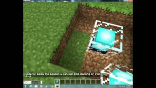 how to make a beacon glow