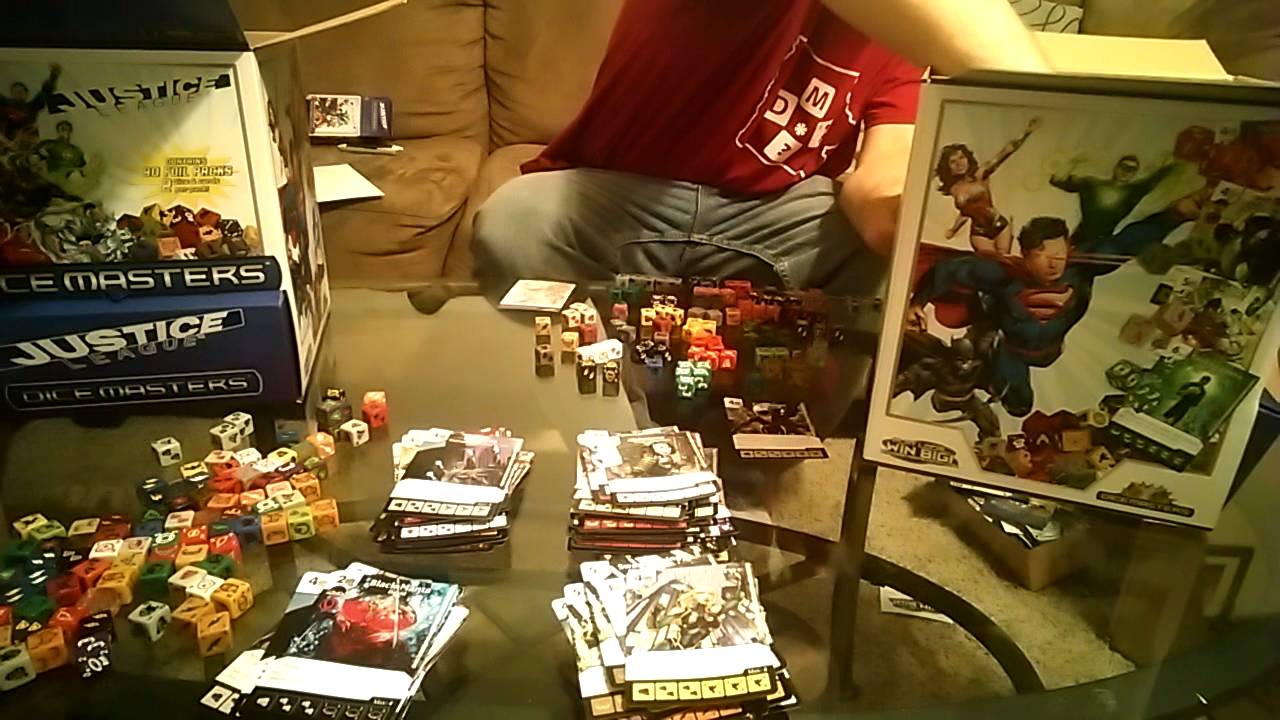 Dice Masters - Justice League Unboxing!!!