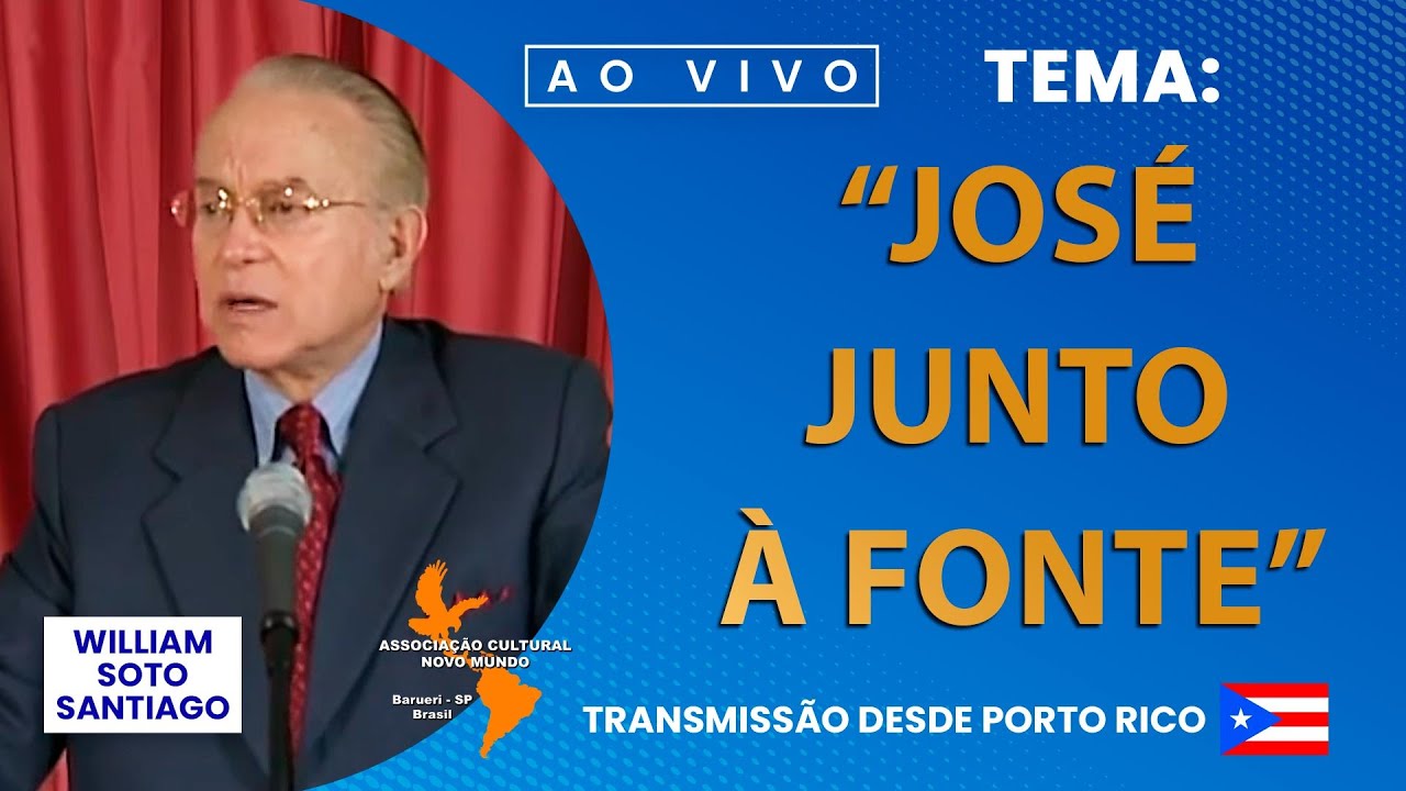 LIVE ACNM - 21/07/2024 - Barueri/SP - TEMA: "JOSÉ JUNTO À FONTE"