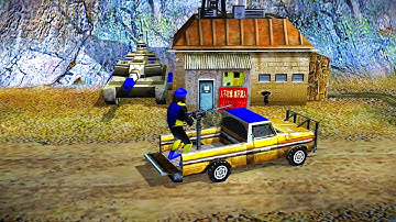 GLA Breaks Through the Portal to Defend the US from Zombies | C&C Generals ZH - Modded Mission Map