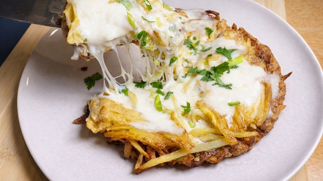 Potatoes + Eggs Hack – Super Crispy & Easy!