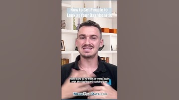 Checkout Our #Video on How to Get People to Look at Your #Dashboards 👀 #data #manufacturing #shorts