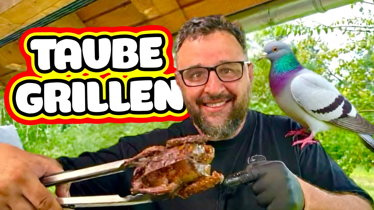 TÄUBCHEN GRILLEN IM DUTCH OVEN --- Klaus grillt