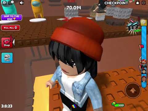 I was playing the floor is lava then…….