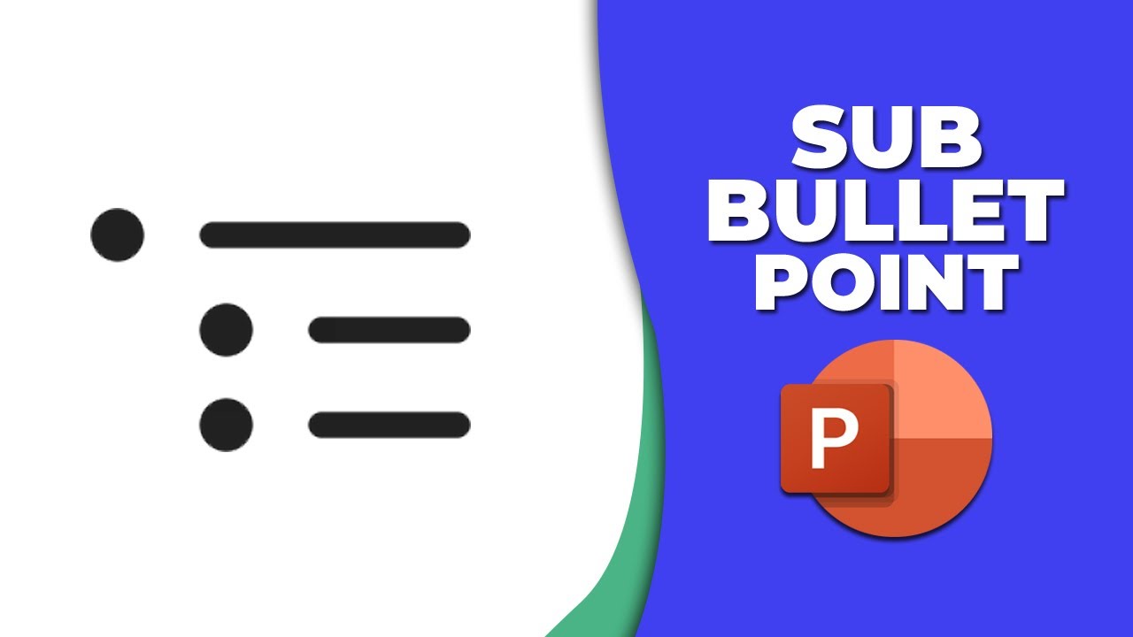 How To Add Sub Bullet Point In PowerPoint YouTube How To Add Sub Bullet Point In PowerPoint YouTube