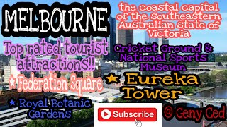 MELBOURNE AUSTRALIA 🇦🇺 | TOP DESTINATIONS | TRAVEL GUIDE | BEST PLACES TO VISIT | GENY CED