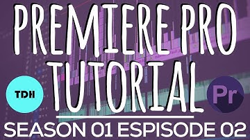 HOW TO ADD TEXT AND TITLES | ADOBE PREMIERE PRO TUTORIAL | SE 01 EP 02 | THE DESIGNERS HUB