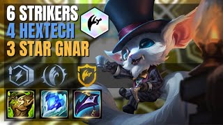 ⭐⭐⭐GNAR TANK! HEXTECH STRIKERS | Set 6.5 GamePlay - TeamfightTactics Gizmos&Gadgets | PATCH 12.4 PBE screenshot 4