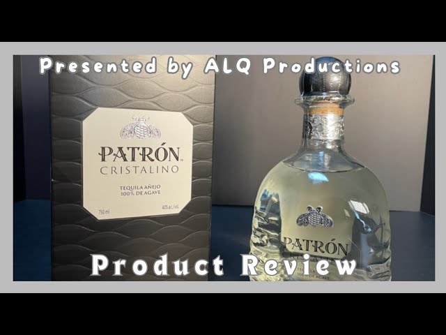 Patrón Cristalino Tequila Review - YouTube