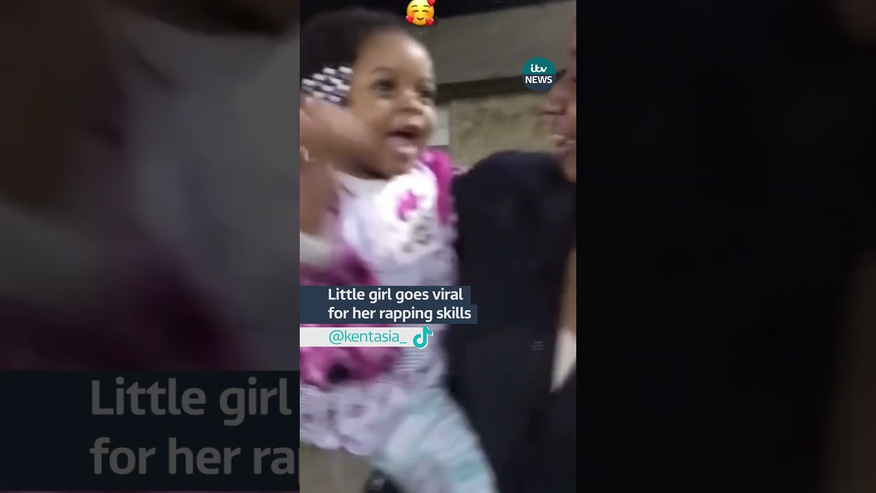 Little girl goes viral on TikTok for her rapping skills 