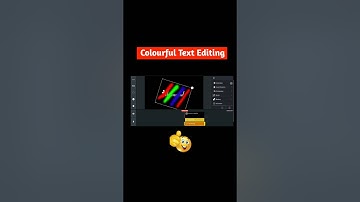 Kinemaster text editing||Colourful text editing kinemaster|| #shorts