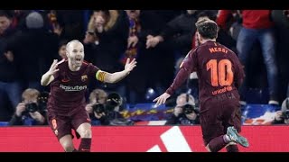 Lionel Messi anota su primer gol contra el Chelsea y el Barsa empata