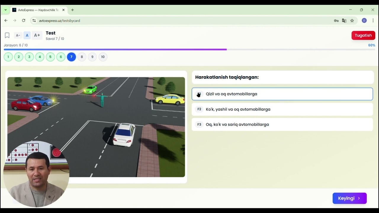 📘 1-Bilet Savollari — Rasmiy Haydovchilik Guvohnomasi Imtihoni | Qobiljon Ustoz Tushuntiradi #prava
