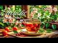 Acoustic Bossa Guitar Jazz ~ Gentle Melodies & Warm Coffee Moment