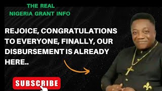 REJOICE, CONGRATULATIONS TO EVERYONE, FINALLY, OUR DISBURSEMENT IS ALREADY HERE.. #money #funding 