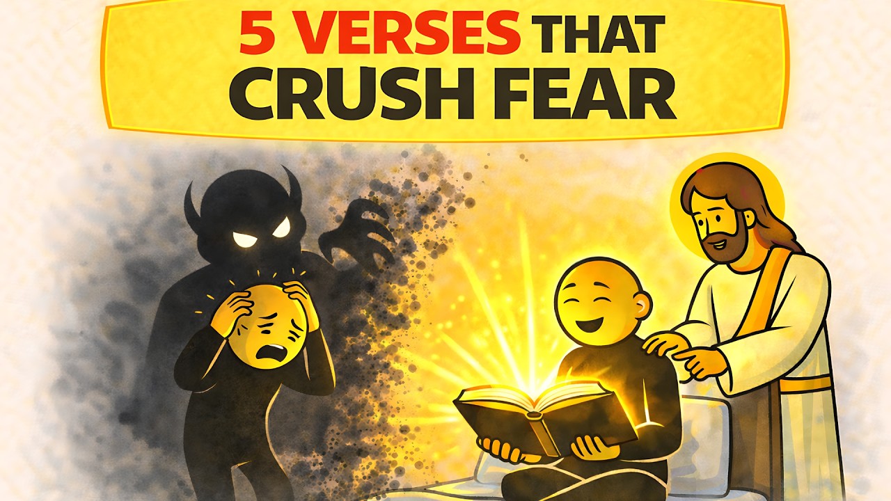 5 Scriptures That Destroy Fear and Anxiety(Biblical truth)