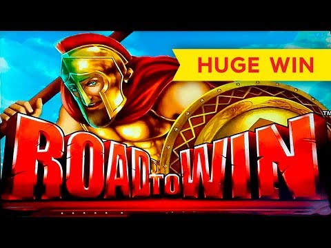 HUGE WIN! Road To Win Slot - AWESOME RETRIGGER BONUS!