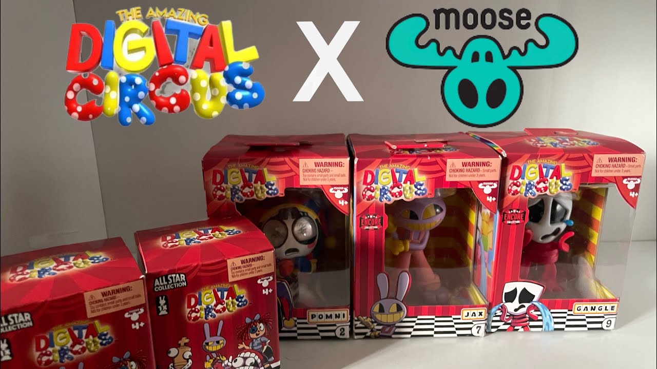 Digital circus X moose toys ￼￼ unboxing