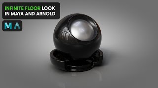Infinite floor in Maya and Arnold