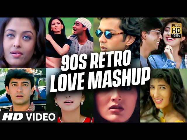 Bollywood 90's Retro Mashup | VDJ Ayush | 90s Hindi Songs | Best Of Bollywood | Old Mashup class=