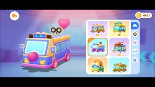 Nursery Rhymes kids song funny game video baby bus & School Bus JCB van#kidscartoon #kids #nursery screenshot 2