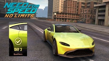 Aston Martin Vantage 2020 DAY 3 NFS No Limits Proving Grounds Gameplay Walkthrough