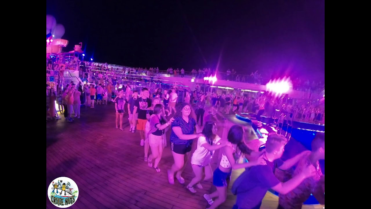 Carnival Freedom 6 25 19 Conga Line Dance YouTube
