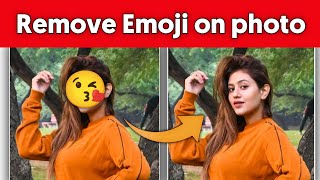 Photo se Emoji kaise Hataye || How to Remove Emojis From Pictures || screenshot 1