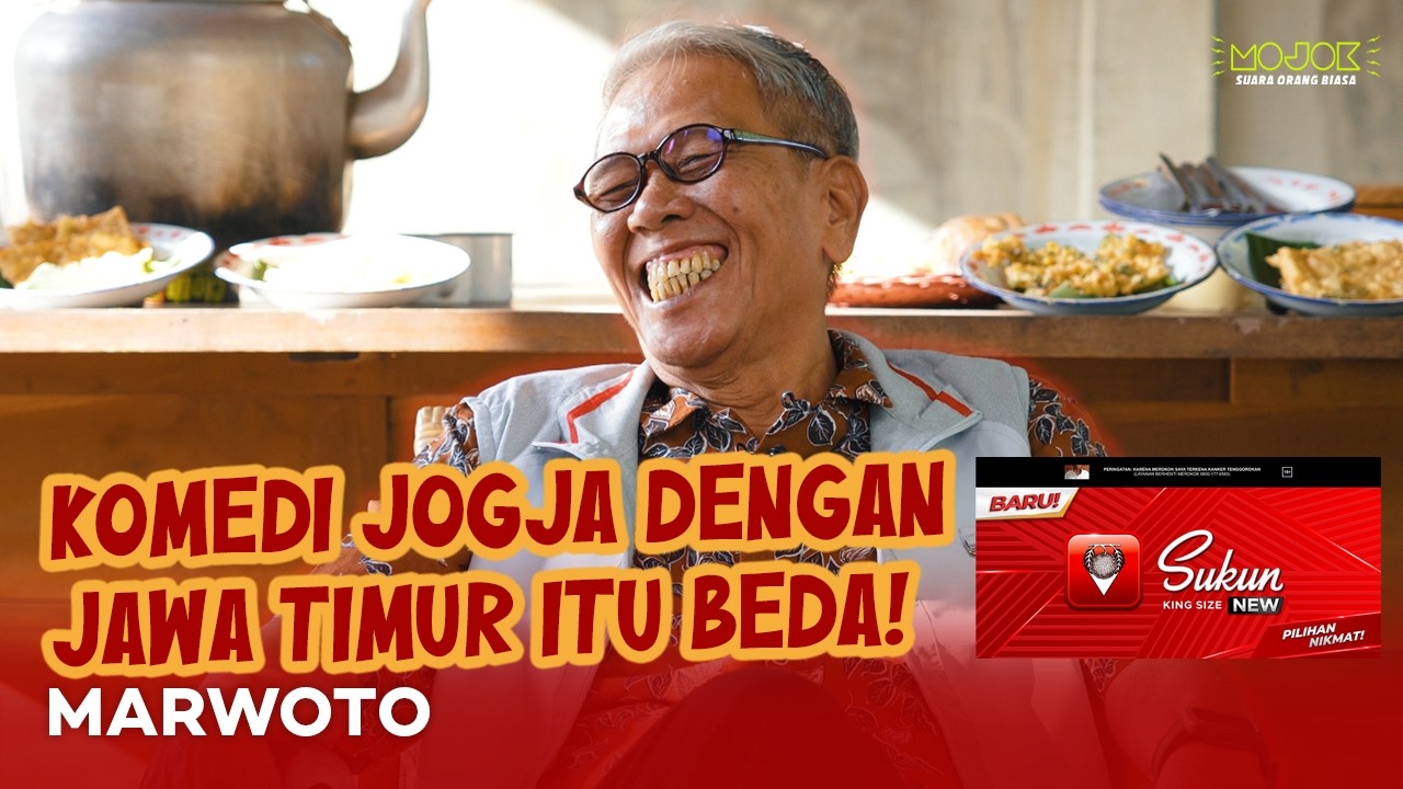 MARWOTO: STAND UP COMEDIAN  ITU CERDAS-CERDAS, NGOLAH BAHANNYA CEPET | Sebat Dulu