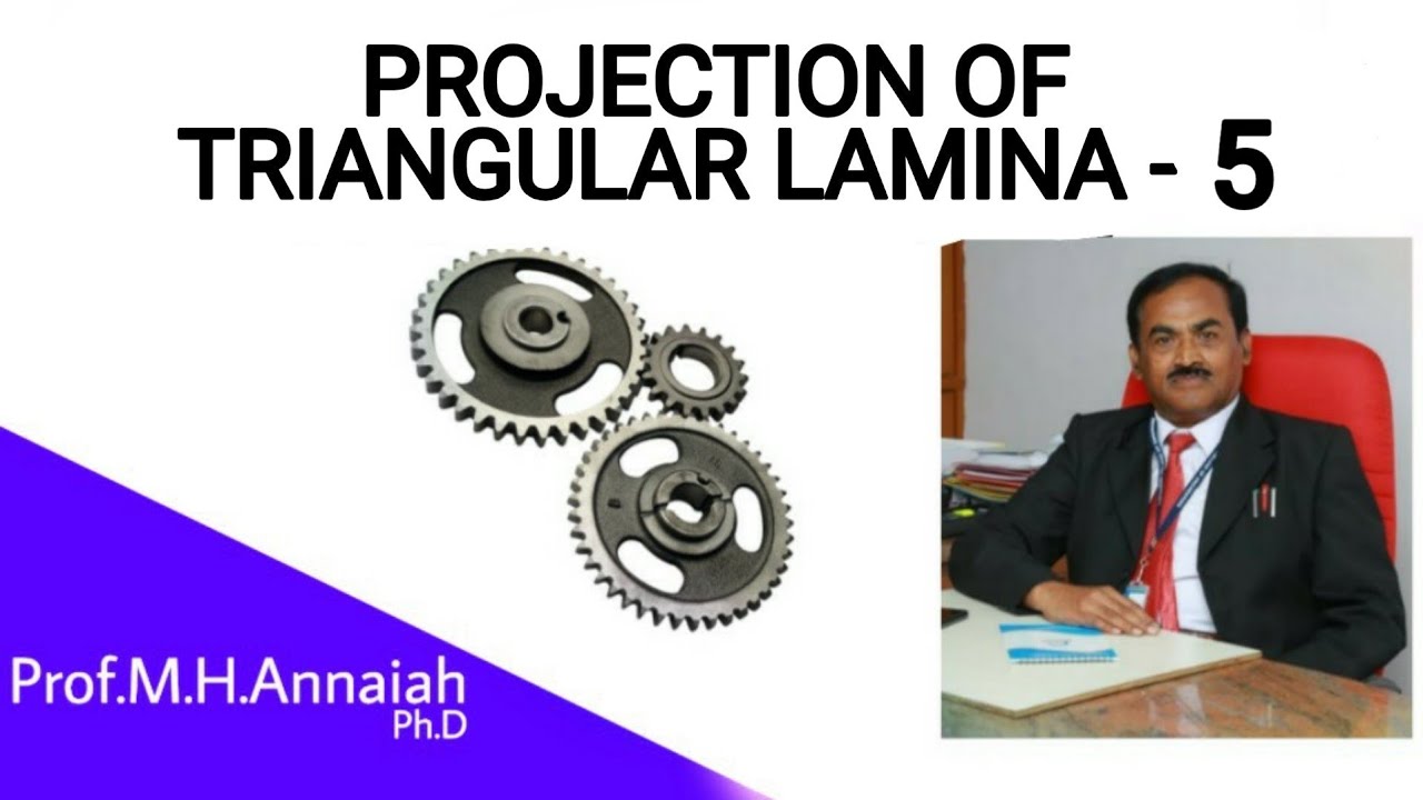 PROJECTION OF TRIANGULAR LAMINA5 YouTube