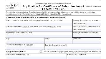 IRS Form 14134 walkthrough ARCHIVED COPY - READ COMMENTS ONLY