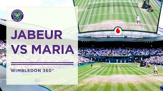 Celebrity Ons Jabeur vs Tatjana Maria | Wimbledon Uncovered in 360° | Wimbledon 2022 Net Worth