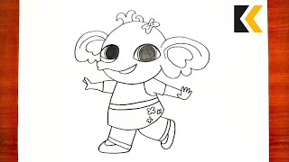 How To Draw Sula  Draw Bing Characters Easily