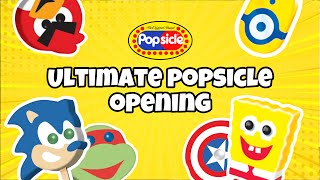 The Super Ultimate Popsicle Opening Sonic,Ninja Turtle,Minion,Avengers,Angry Birds,Spongebob