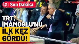 TRT, Ekrem İmamoğlu'nu ilk kez gördü! Resimi