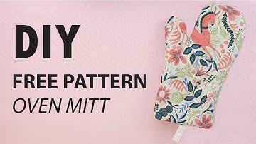DIY Free Pattern - Oven mitt