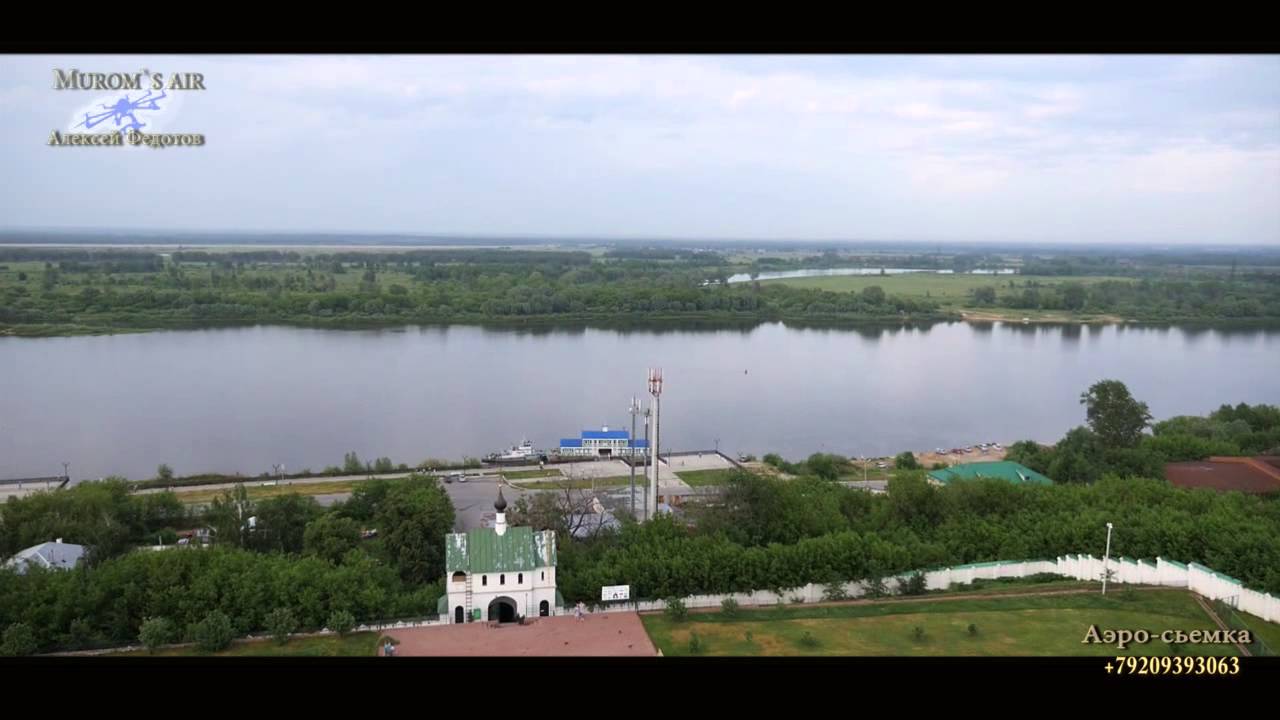 Спасо-Преображенский Монастырь Муром 2015 вид с верху