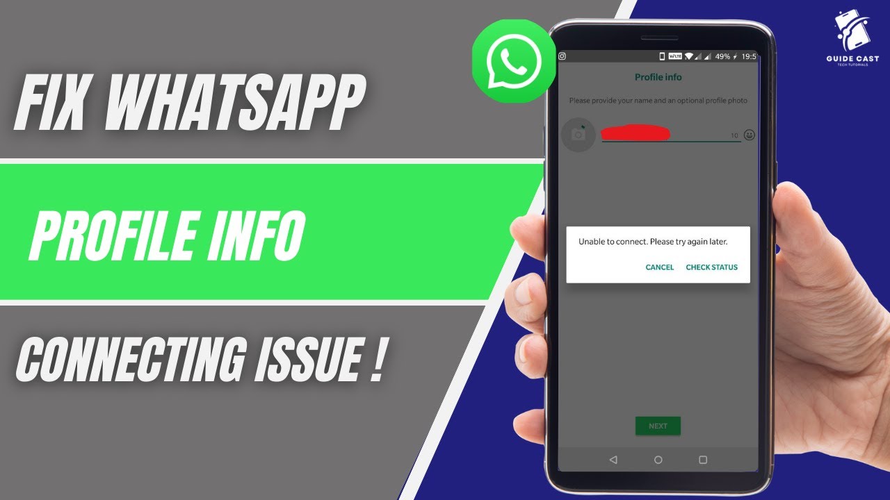 How to Fix WhatsApp Stuck on Connecting Problem - YouTube