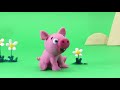 Baby chameleon stop motion clay cartoon for kids   babyclay compilation