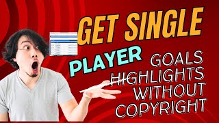 How To Get Single Football Goals Highlights Without Copyright 2023 screenshot 5