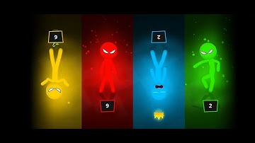 Stickman Party - Tournament Mode 1234 Player Random | Gameplay Walkthrough Part 5 MiniGames #gaming 