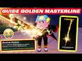 TIPS &amp; TRICK UNTUK DAPAT GOLDEN MASTERLINE DI ROBLOX FISCH