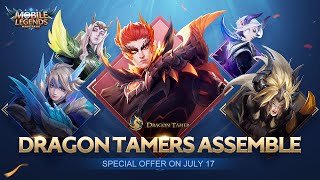 Dragon Tamer New Skin | Five Dragon Tamers Trailer | Dragon Tamer | Mobile Legends: Bang Bang