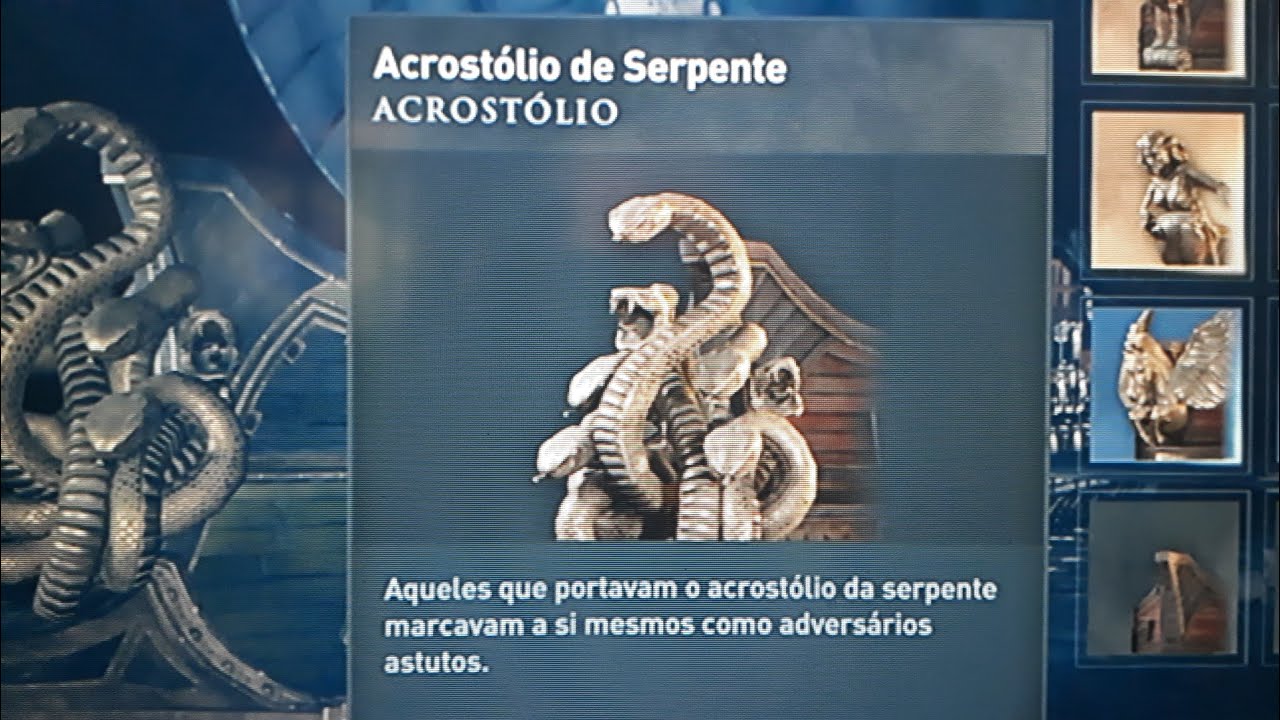 ASSASSIN'S CREED ODYSSEY Acrostólio de Serpente #shorts 