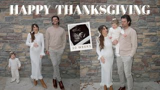 THANKSGIVING VLOG | baby appointment \& cooking for thanksgiving